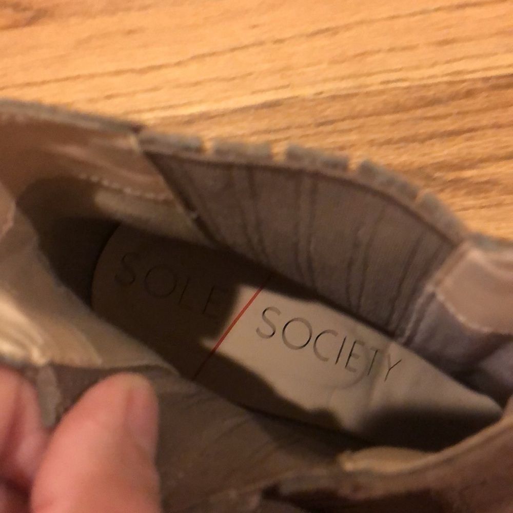 Sole Society tan heeled booties - Picture 10 of 10